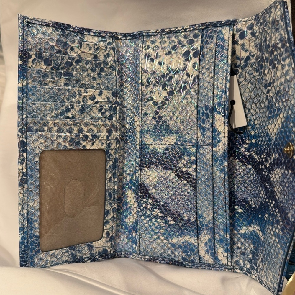BRAHMIN VERONICA TRIFOLD WALLET in Joyful
Oceangrove Collection NWT - Picture 4 of 5